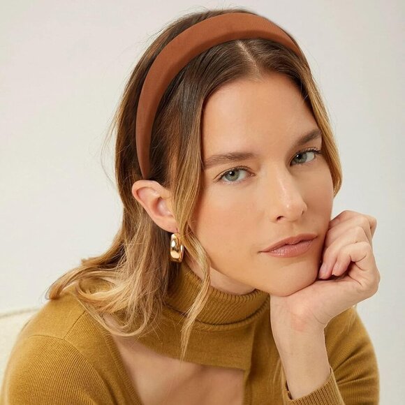 Headbands for Women, 4pcs Padded Headbands Non Slip Soft Thick Comfortable Head - Picture 4 of 6